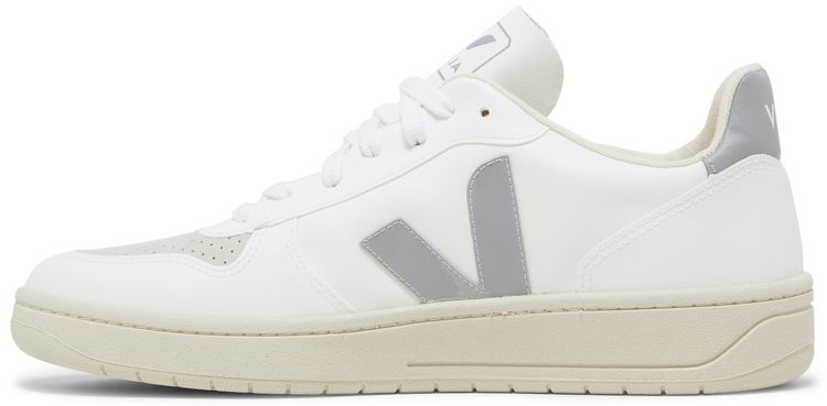 Veja V 10 White Oxford Grey