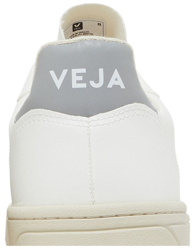 Veja V 10 White Oxford Grey