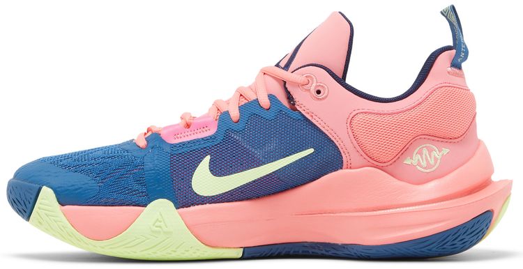 Nike Giannis Immortality 2 Dark Marina Blue Laser Crimson