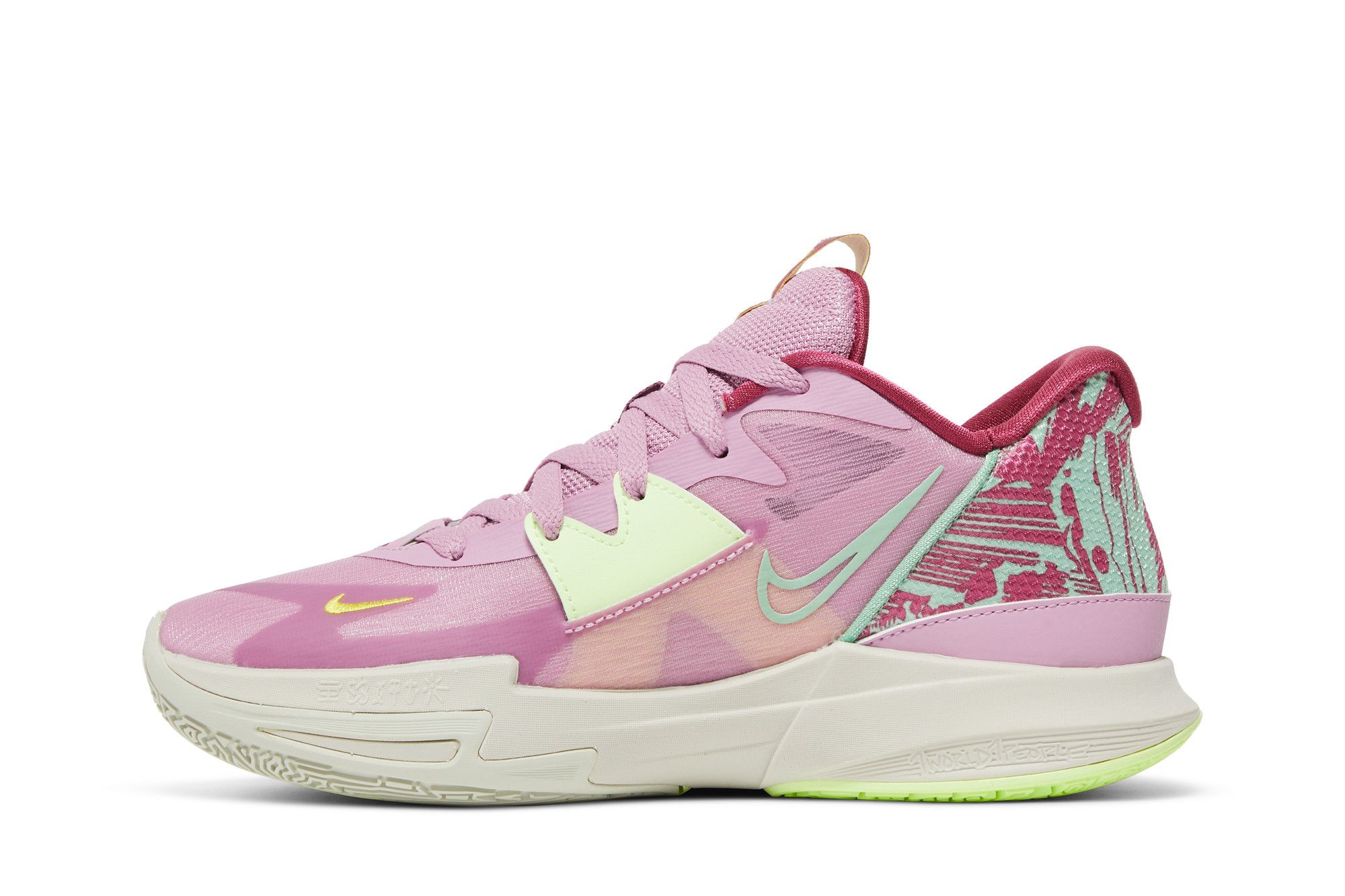 Kyrie low ep pink top