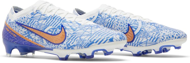 Nike Zoom Mercurial Vapor 15 Elite CR7 FG Azulejo