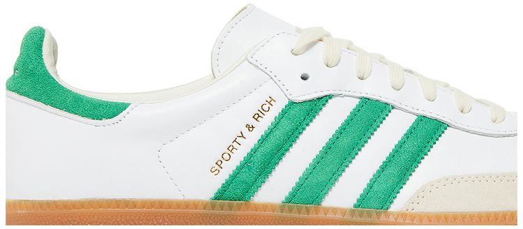 Sporty  Rich x adidas Samba OG White Green