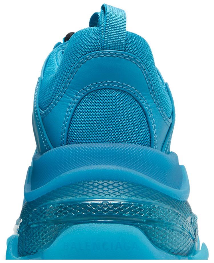 Balenciaga Triple S Sneaker Clear Sole   Blue