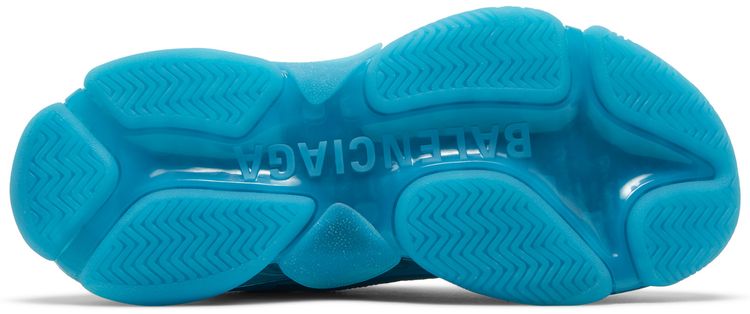 Balenciaga Triple S Sneaker Clear Sole   Blue