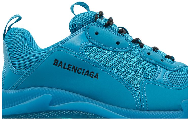 Balenciaga Triple S Sneaker Clear Sole   Blue