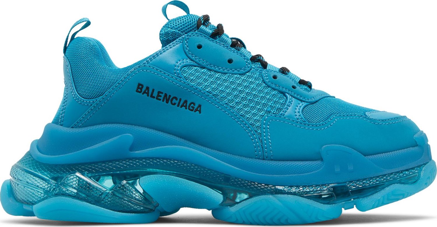 Buy Balenciaga Triple S Sneaker 'Clear Sole - Blue' - 541624 W2GA1 4810 ...