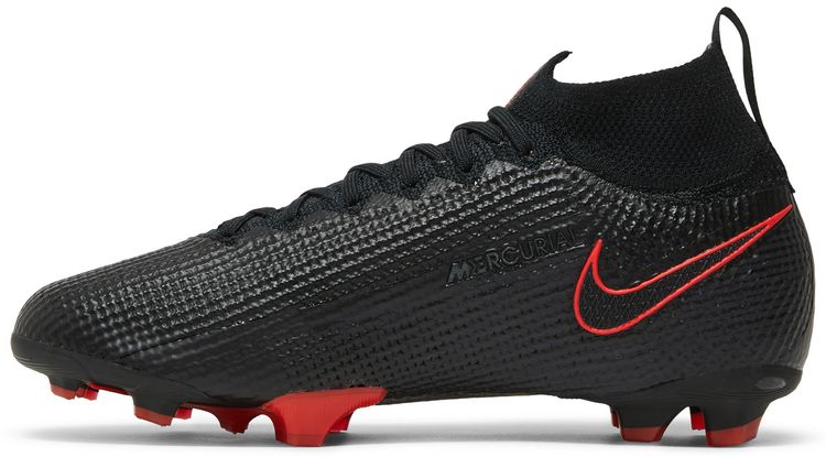 Nike Mercurial Superfly 7 Elite FG GS Chile Red Pack   Black