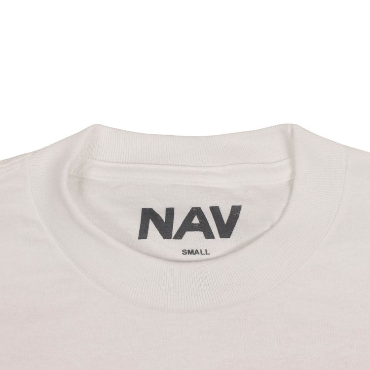 Vlone x Nav Bad Habits Drip Short Sleeve T Shirt White