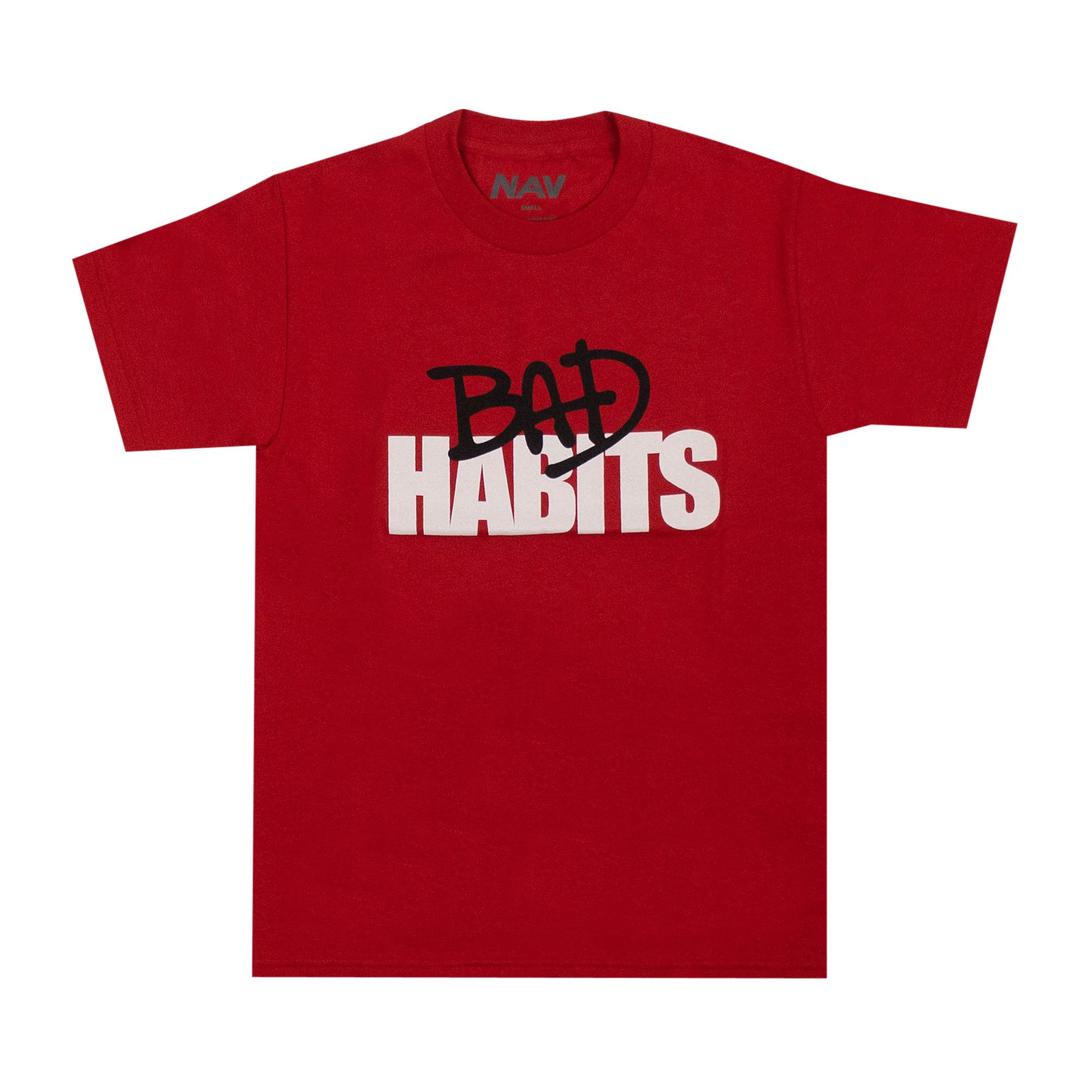 Red bad store t shirt