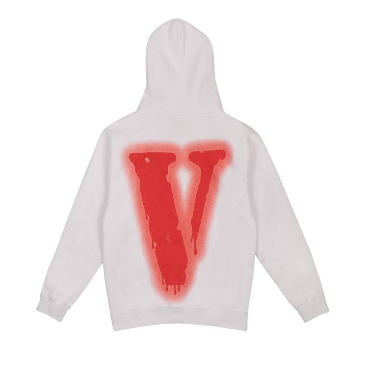 Vlone x Nav Bad Habits Drip Pullover Sweatshirt White