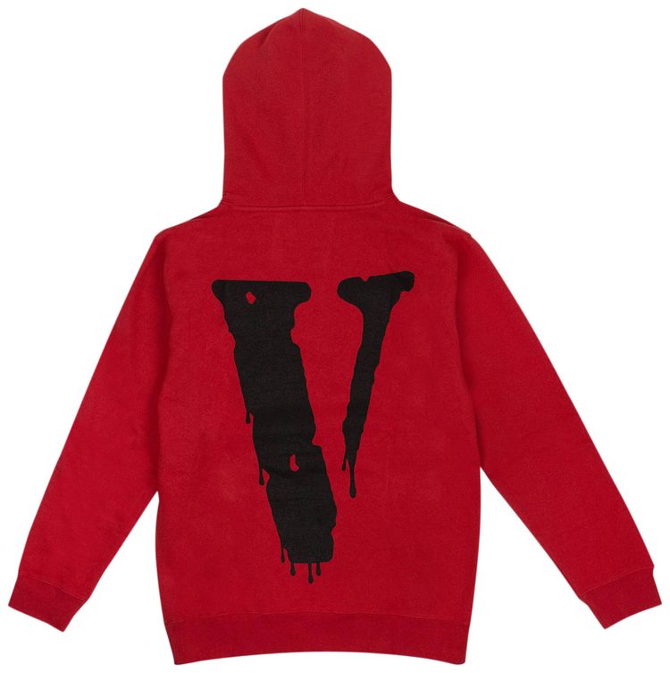 Vlone x Nav Bad Habits Drip Pullover Sweatshirt Red