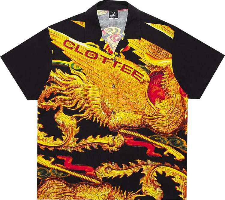 CLOT Dragon Phoenix Shirt 'Black'