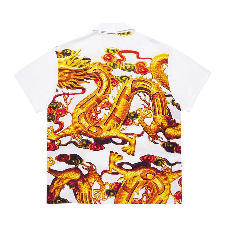 CLOT Dragon Phoenix Shirt White