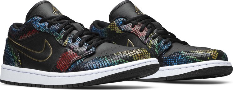 Wmns Air Jordan 1 Low Multi Snakeskin