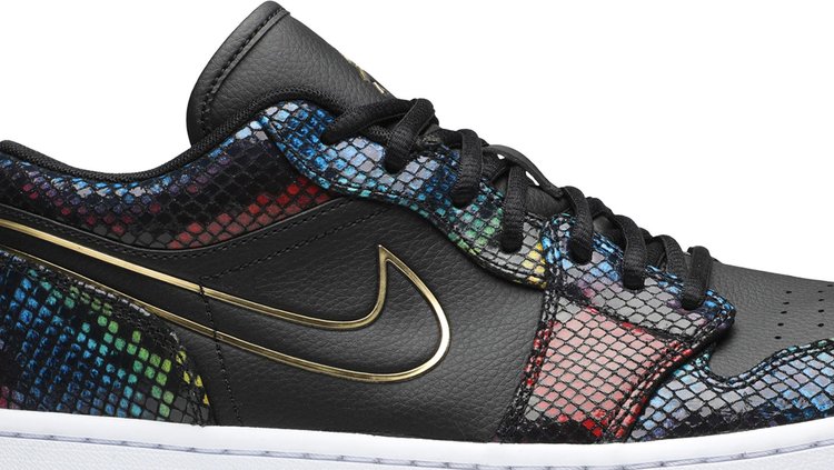 Wmns Air Jordan 1 Low Multi Snakeskin