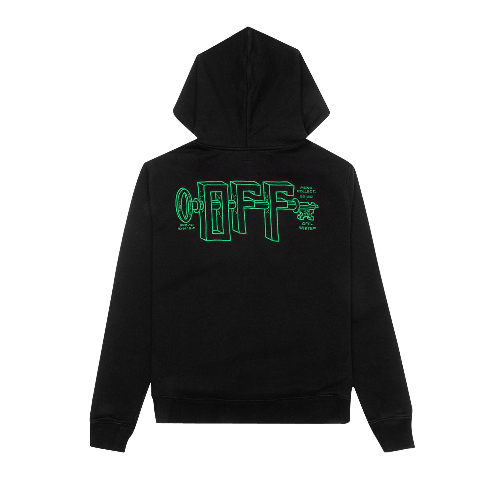 Off white universal key hoodie new arrivals