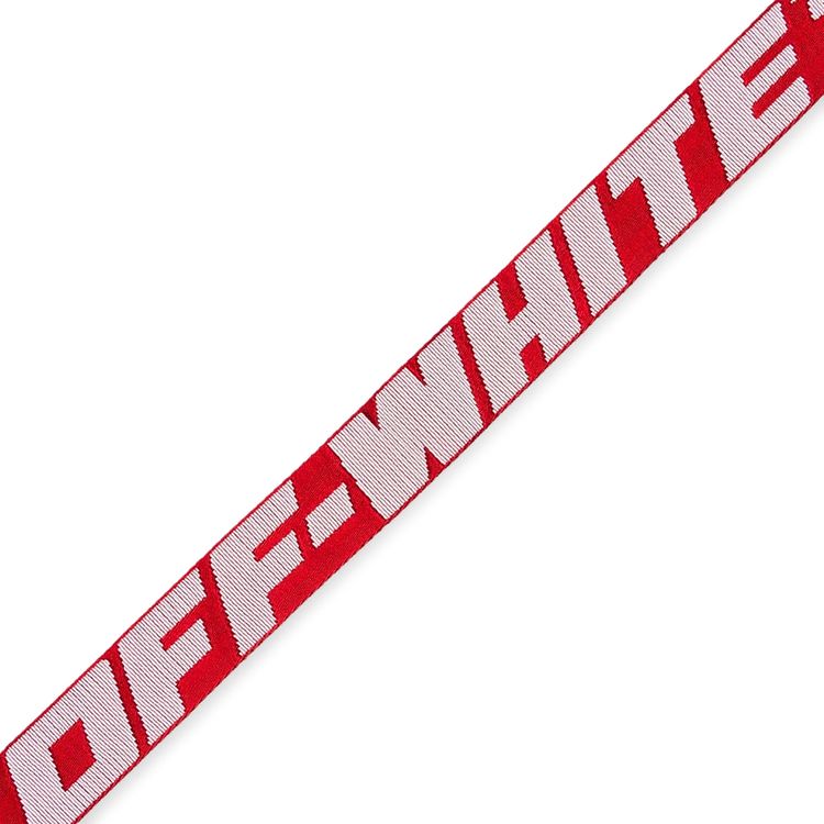 Off White 20 Industrial Belt 40 Mm Red