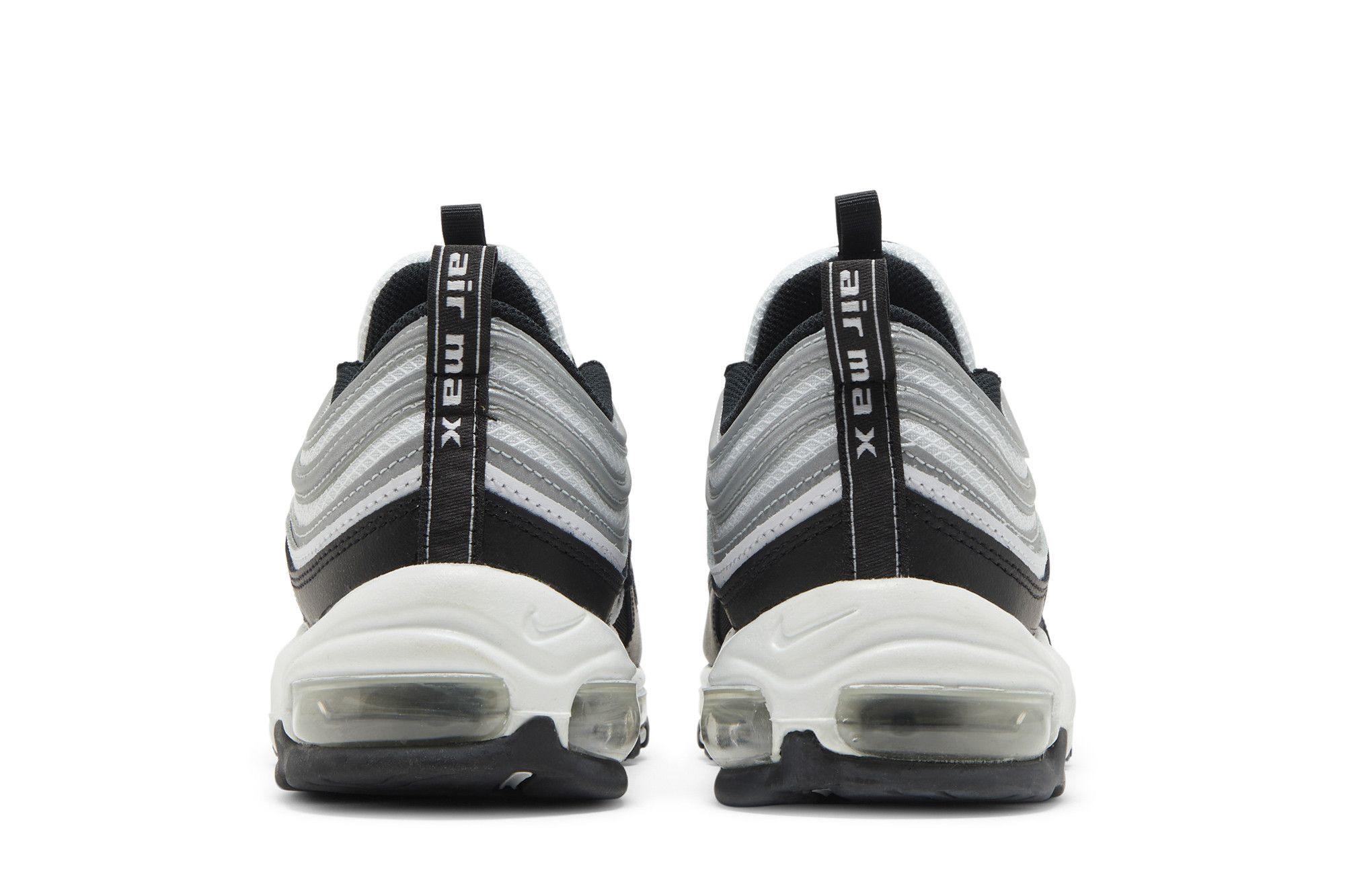 Black silver air max 97 clearance