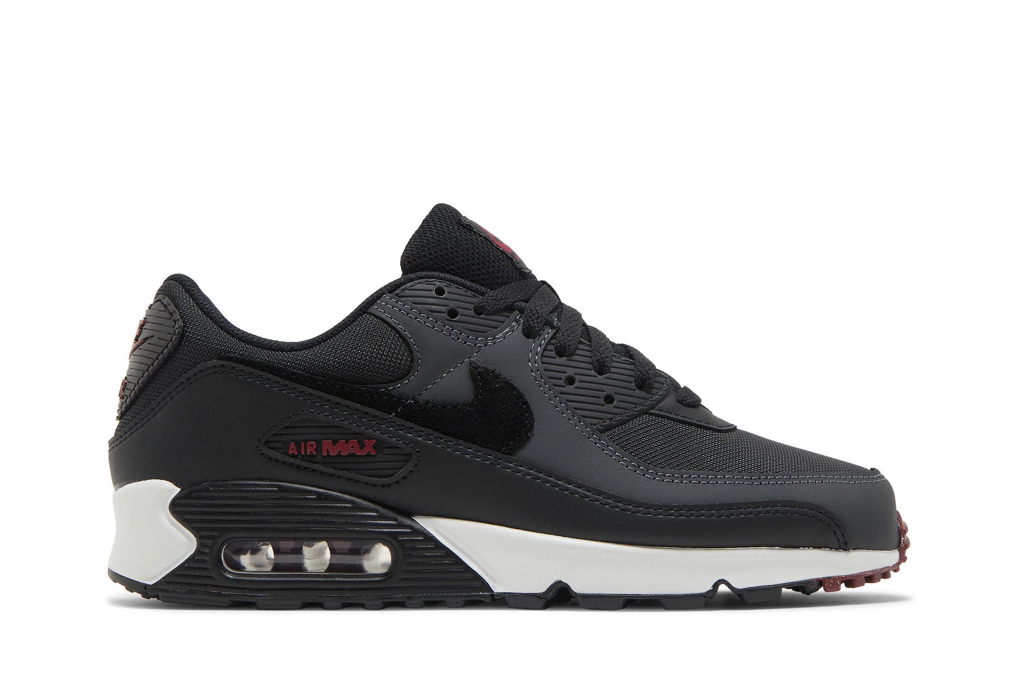 Buy Air Max 90 Anthracite Team Red DQ4071 001 GOAT