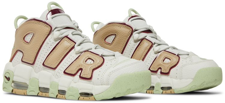 Nike Wmns Air More Uptempo Light Bone Alligator