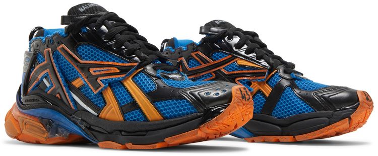 Balenciaga Runner Sneaker Blue Orange