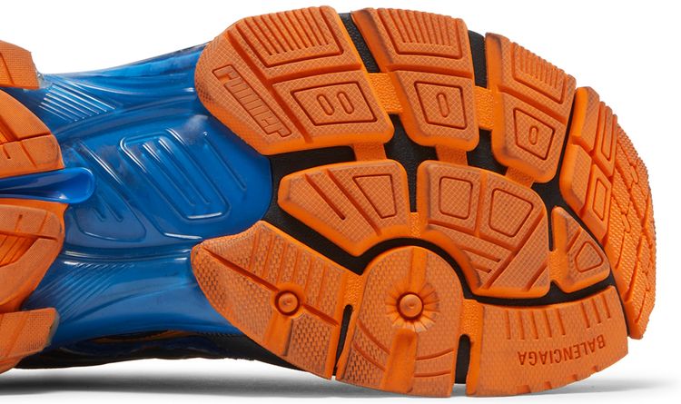 Balenciaga Runner Sneaker Blue Orange
