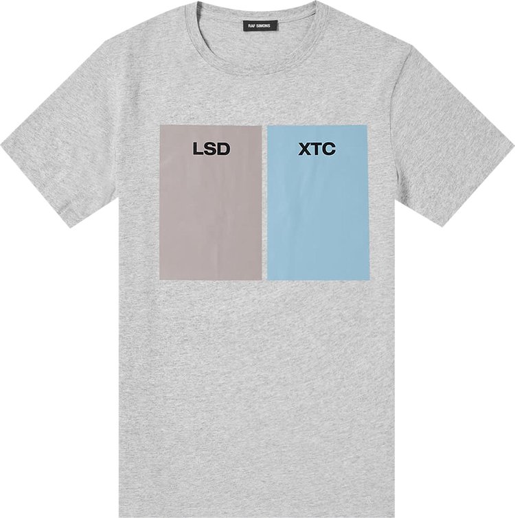 Raf Simons LSD-XTC T-Shirt 'Light Grey'