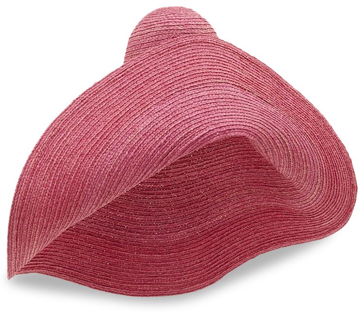 Jacquemus Le Grand Chapeau Valensole Hat Fuchsia
