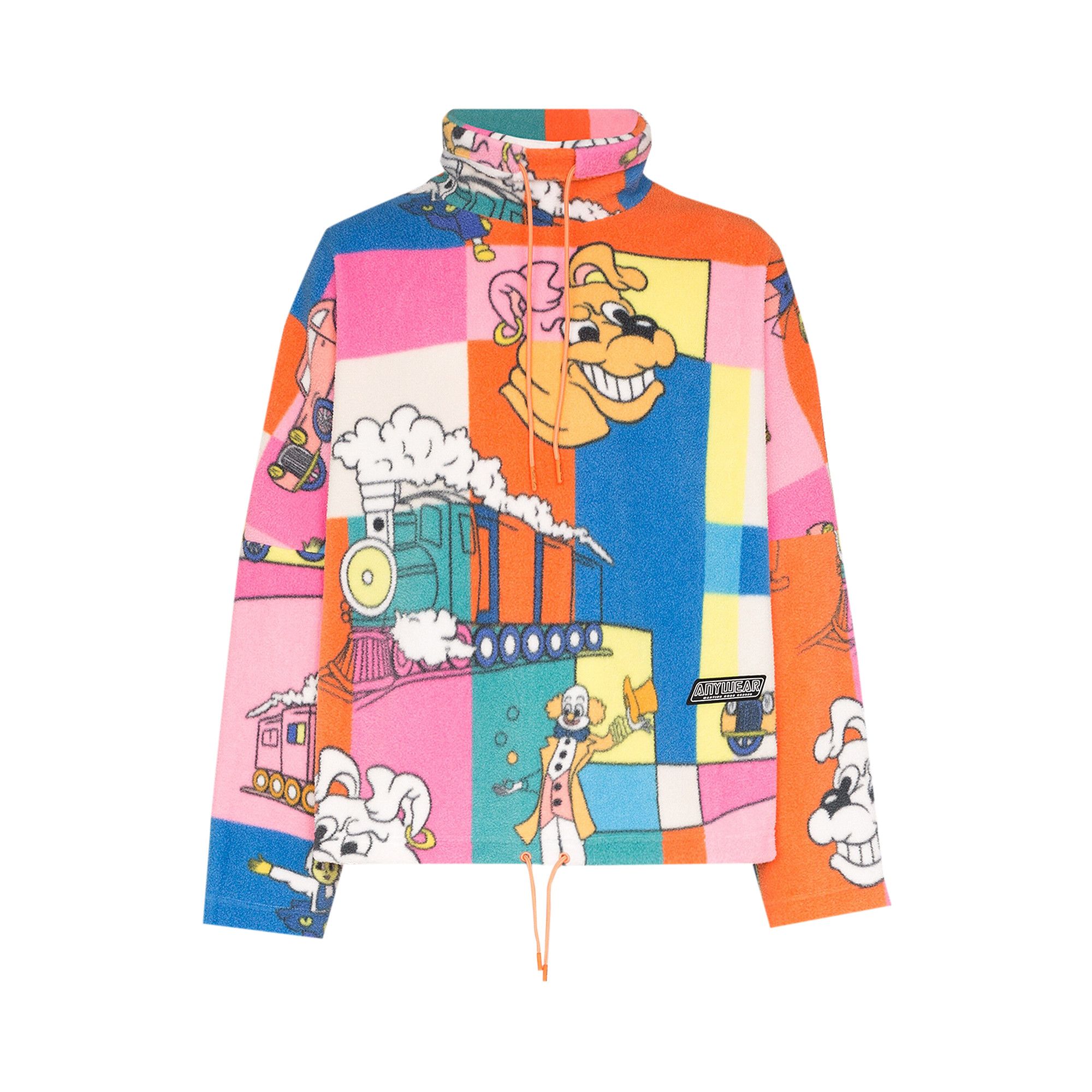 Buy Martine Rose Batwing Fleece Top 'Pink Toon' - MRSS20626 PINK