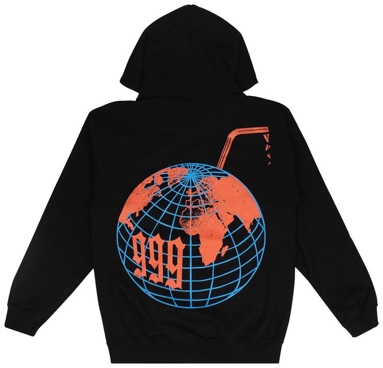 Vlone x Juice WRLD World 999 Pullover Sweatshirt Black