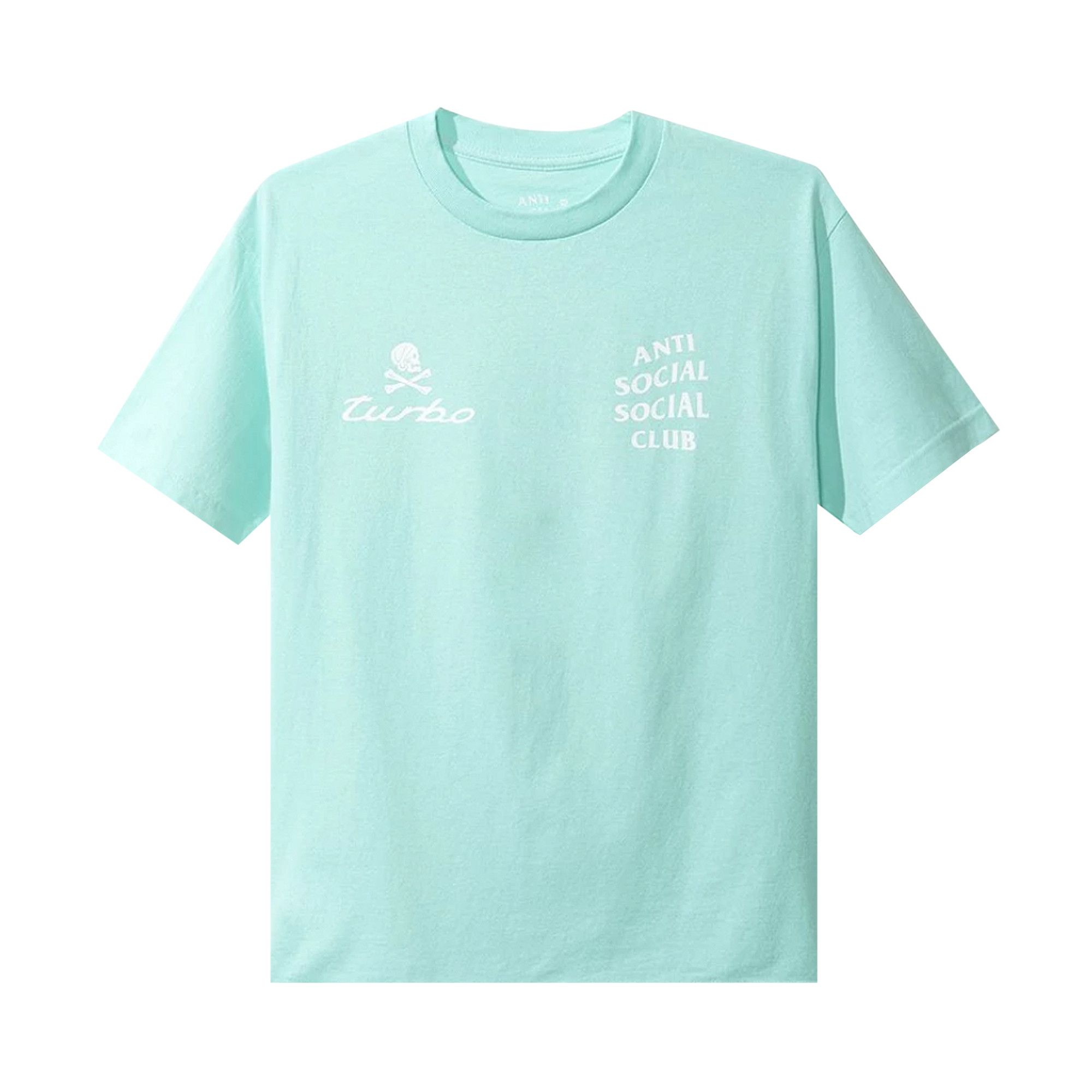 Buy Anti Social Social Club x Neighborhood 911 Turbro T Shirt Teal 0657 1SS200103N9TS TEAL GOAT CA