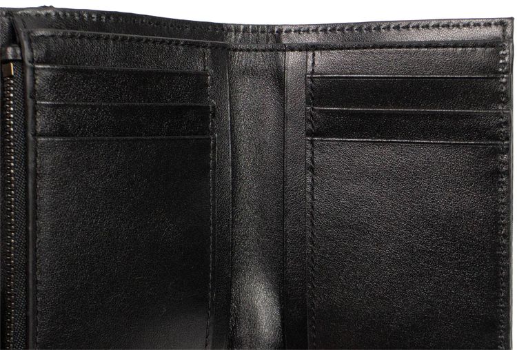 Off White Nylon Logo Small Wallet Black