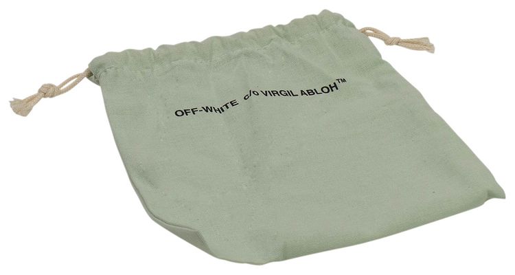 Off White Nylon Logo Small Wallet Black