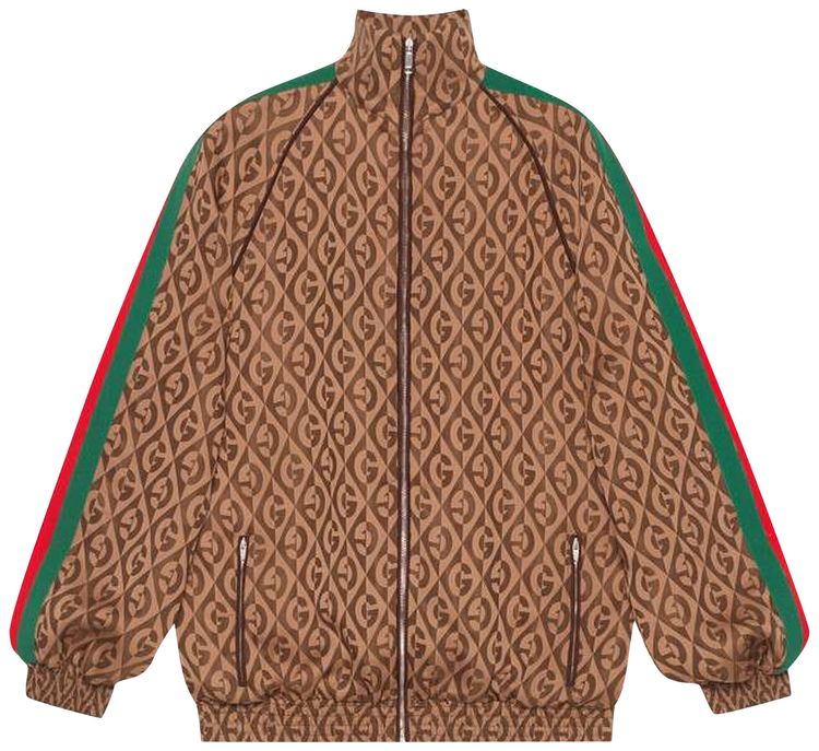 Gucci G Rhombus Jacket BrownMulticolor