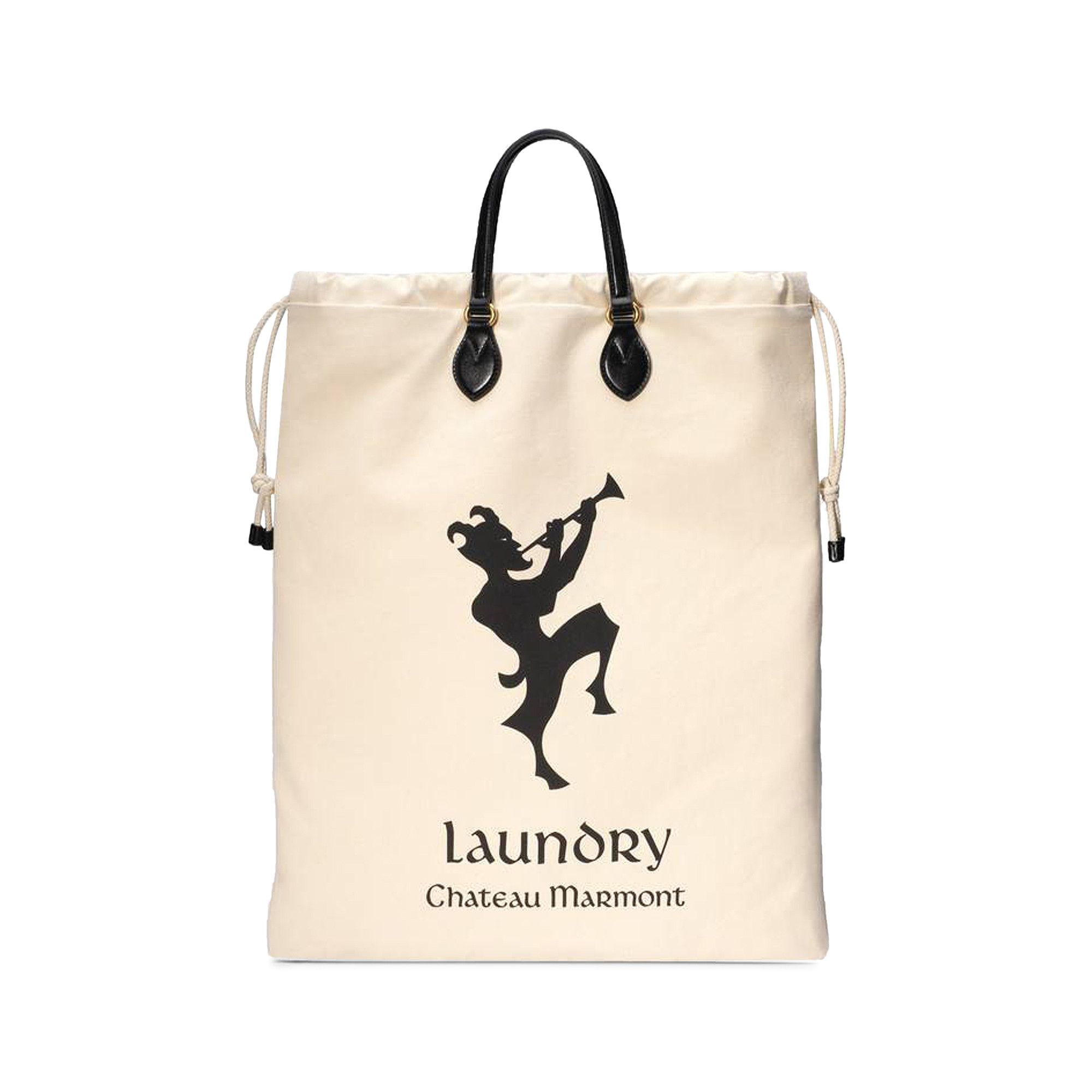 Buy Gucci Chateau Marmont Laundry Drawstring Tote Cream 552403 93YAT 9563 GOAT NL