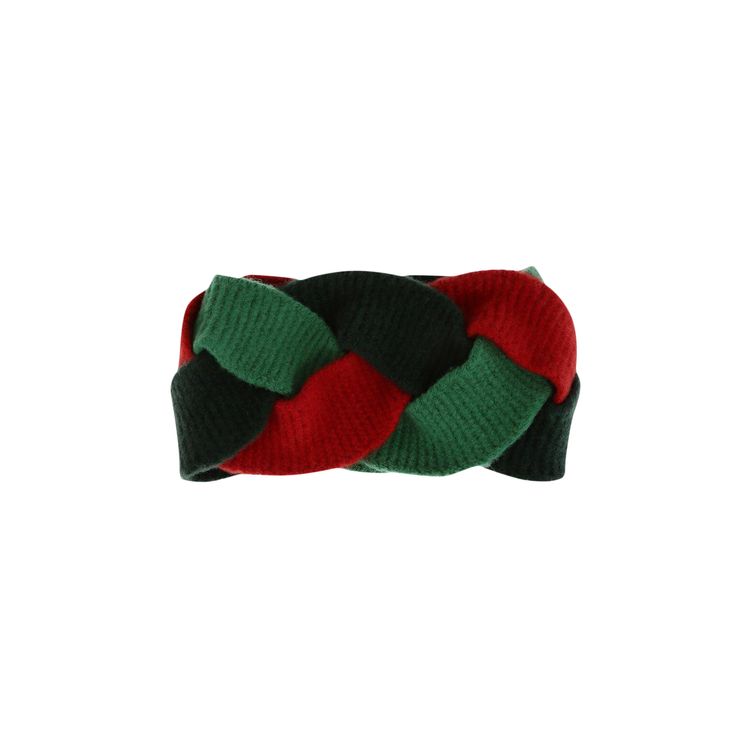 Gucci Woven Headband GreenRed
