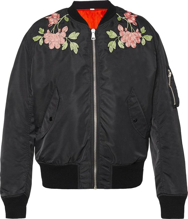 Personalized Gucci Monogram On Right Half Bomber Jacket - Tagotee