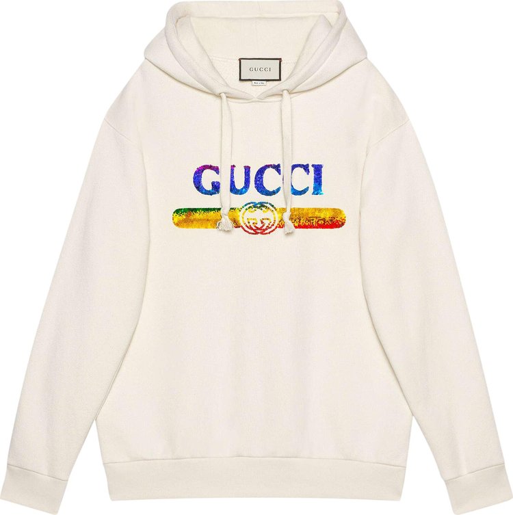 Gucci Sweatshirt With Sequin Logo 'Off White'