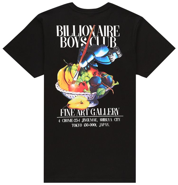 Billionaire Boys Club Gallery Short Sleeve Tee Black
