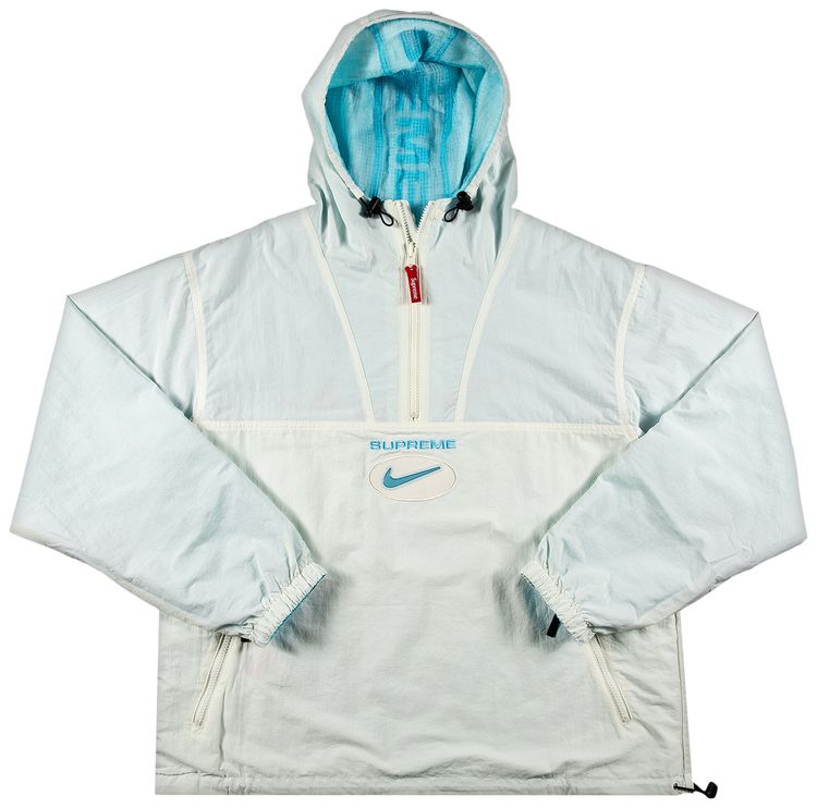 Supreme x Nike Jewel Reversible Ripstop Anorak Light Blue