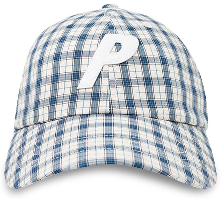 Palace Plaid P 6 Panel White