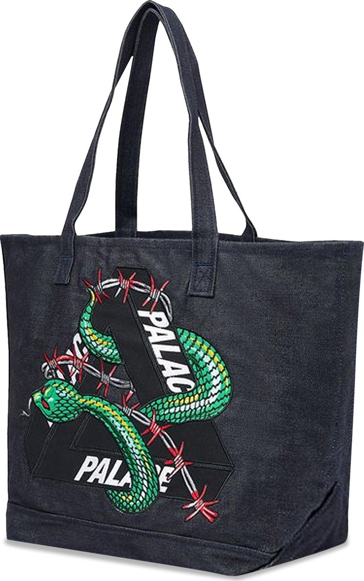 Palace Hesh Denim Tote Bag Rinse