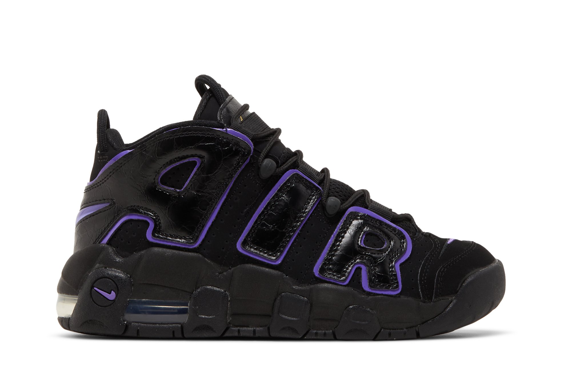 Buy Air More Uptempo GS 'Black Action Grape' - DX5954 001 | GOAT