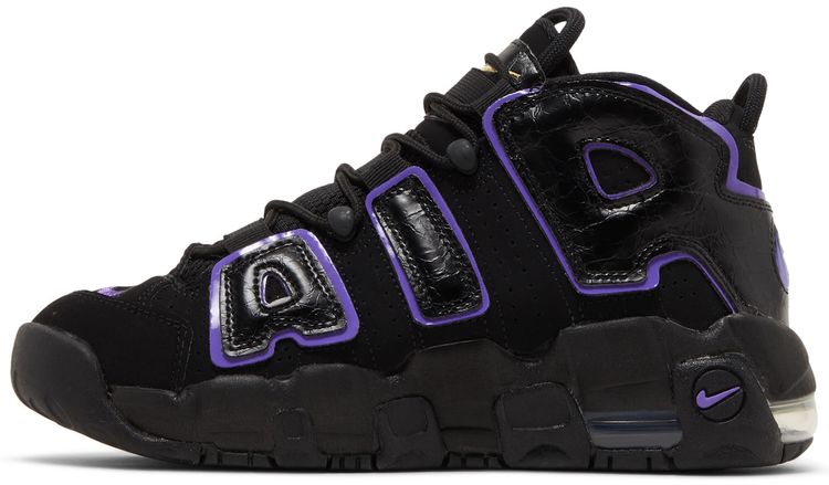 Nike Air More Uptempo GS Black Action Grape