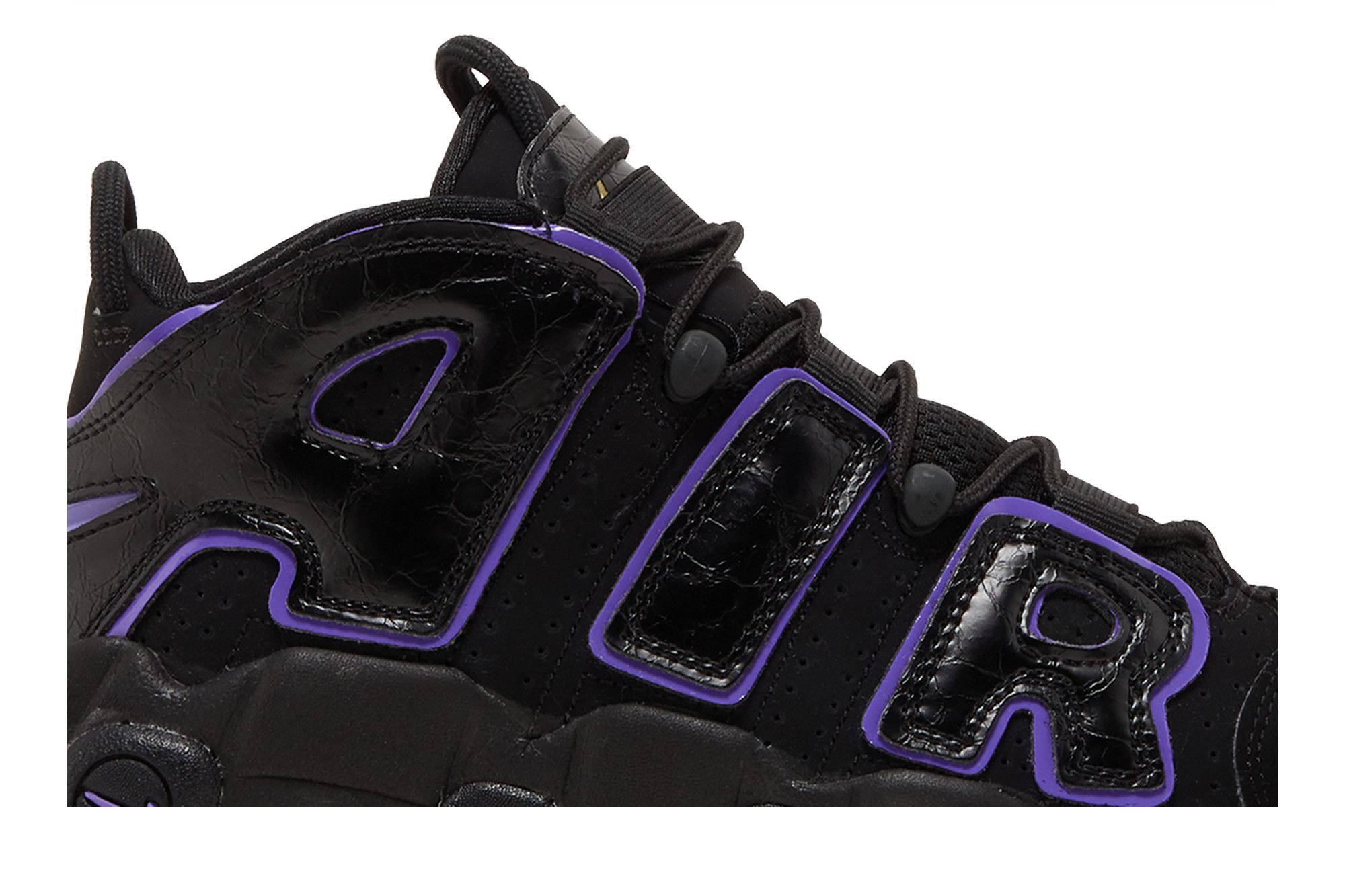 Buy Nike Air More Uptempo GS 'Black Action Grape' - DX5954 001 | GOAT