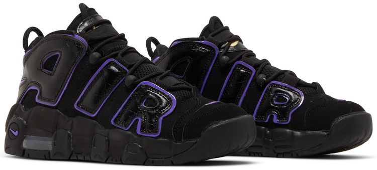 Nike Air More Uptempo GS Black Action Grape