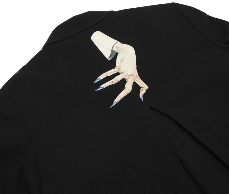 Undercover Hurt D Hand Coat Black