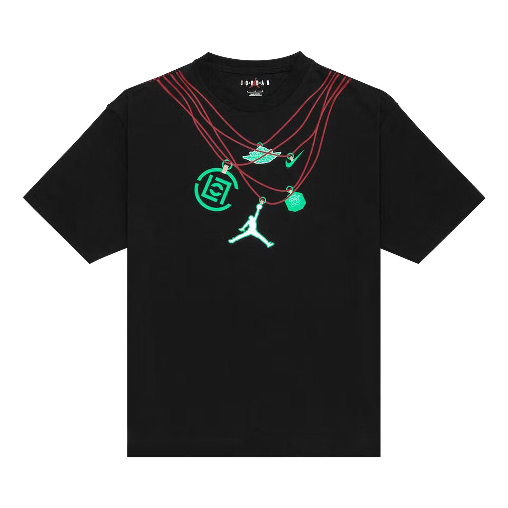 Clot x top jordan tee