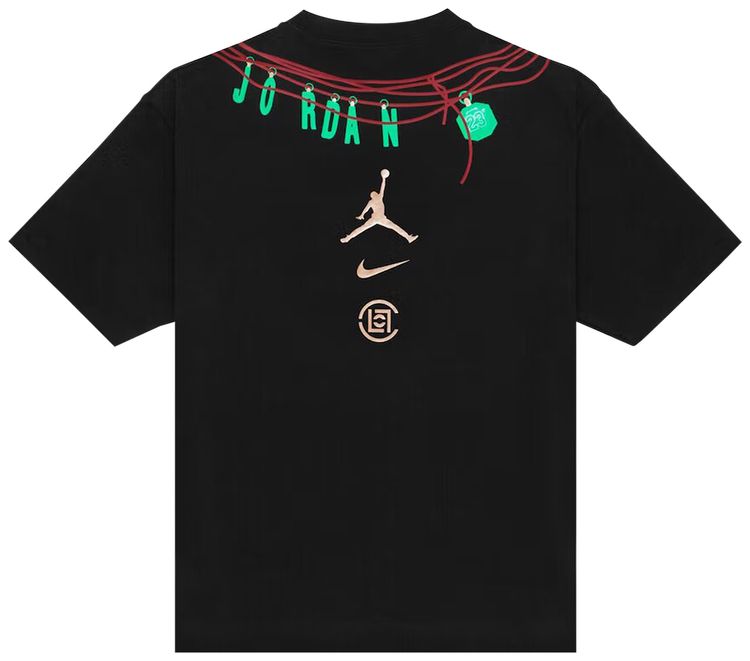 Air Jordan x Clot Jade T Shirt Black