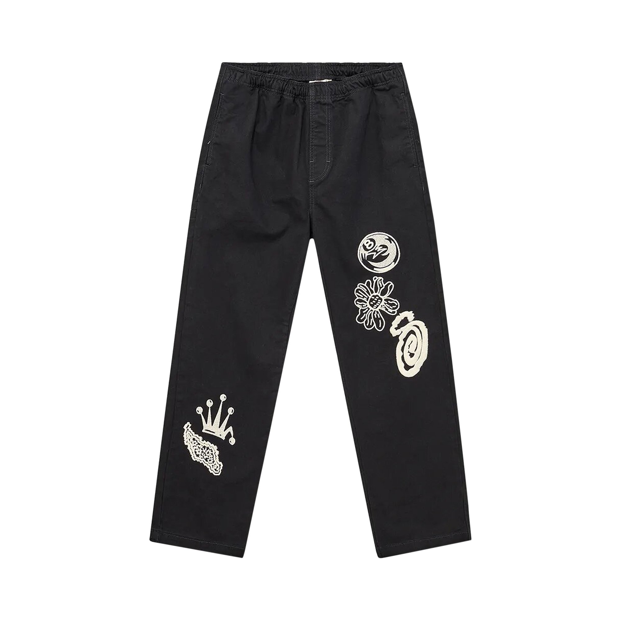 Buy Stussy Noma Icon Beach Pant 'Black' - 116575 BLAC | GOAT CA